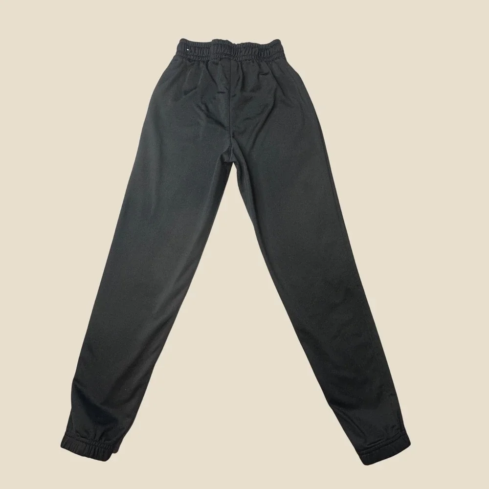 Nike Joggers Boys S DD0324-010 Black Elastic Waist Tapered Leg Sweatpants Kids